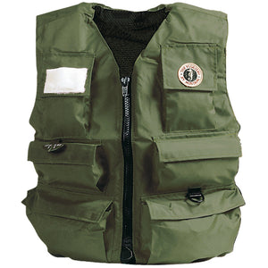 Mustang Manual Inflatable Fisherman Vest - MED