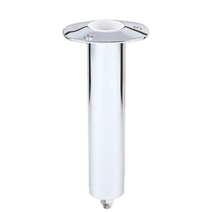 Lee's 0&#176; Stainless Steel Swivel Base Flush Mount Rod Holder 2.25" OD X 10.5" Tube