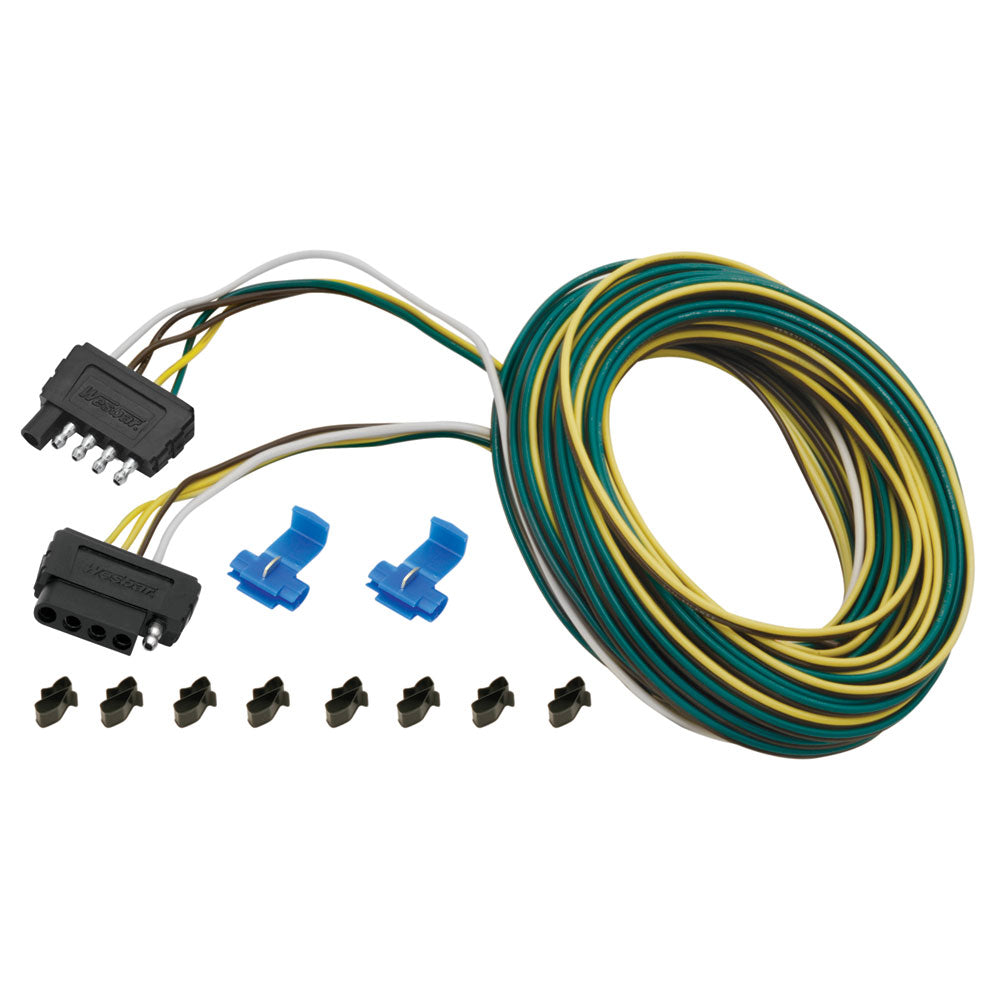 Wesbar 25 ft. 5-Wire Wishbone Flat Wiring Harness Kit