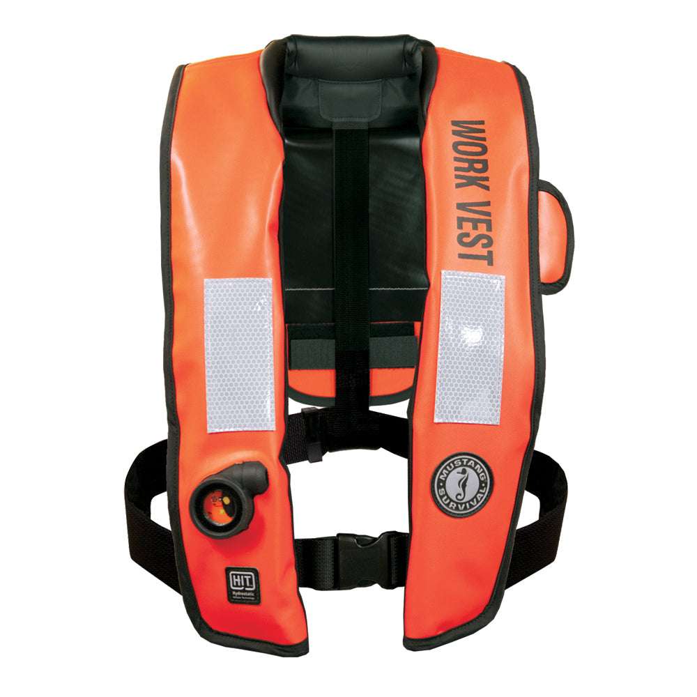 Mustang Inflatable Work Vest w/HIT Orange