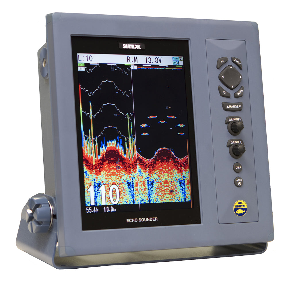 SI-TEX CVS-1410 Dual Freq Color 10.4" LCD Fishfinder 1Kw - No Transducer