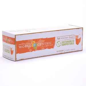 World Centric Compostable Bags - Case of 12 - 12 Bags