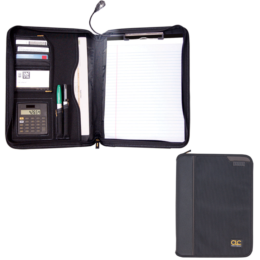 CLC L217 Tech Gear&trade; Lighted Pro Contractor's Business Portfolio