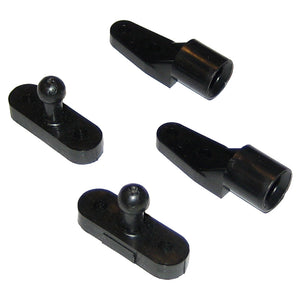 Perko Door Catches - Black Nylon - Pair