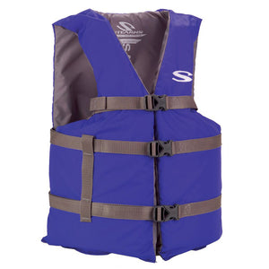 Stearns Classic Series Adult Universal Life Vest - Blue/Grey