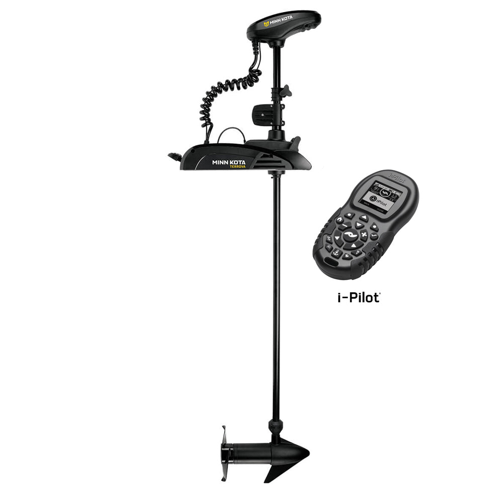 Minn Kota Terrova 55 Trolling Motor w/i-Pilot &amp; Bluetooth - No Foot Pedal Included - 12V-55lb-54"