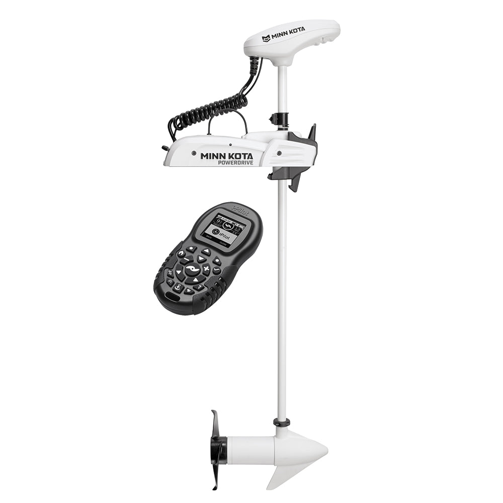 Minn Kota Riptide PowerDrive 55 Trolling Motor w/i-Pilot &amp; Bluetooth - No Foot Pedal Included - 12V-55lb-48"