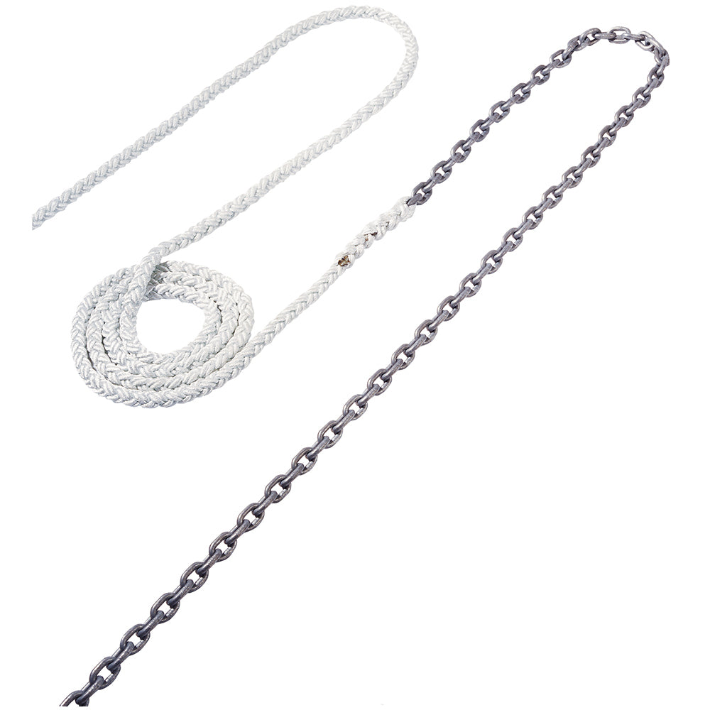 Maxwell Anchor Rode - 20'-3/8" Chain to 200'-5/8" Nylon Brait