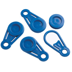 Dock Edge Instant Grommet Tarp Holder - Blue - 4-Pack