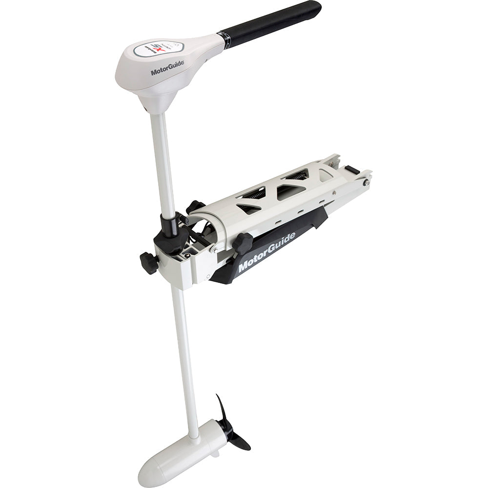 MotorGuide X5-80SW Salt Water Digital Hand Control Bow Mount Trolling Motor - 80lbs-60"-24V