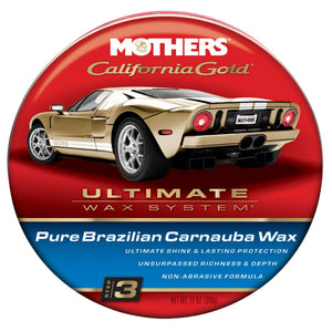 Mothers California Gold Pure Brazilian Carnauba Cleaner Wax