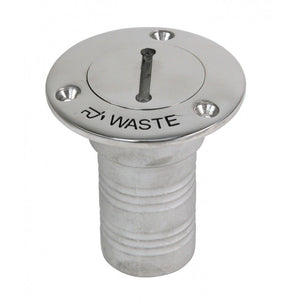 Whitecap Tapered Hose Deck Fill - 1-1/2" - Waste