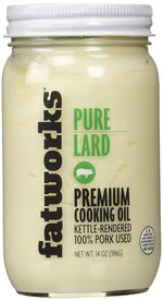 Fatworks Foods Pasture Raised Pure Lard Tallow, 14 OZ